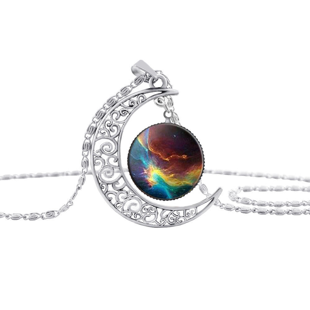 Lady gemstone necklace